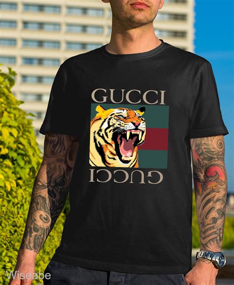 gucci tiger logo meaning|gucci tiger collar shirt.